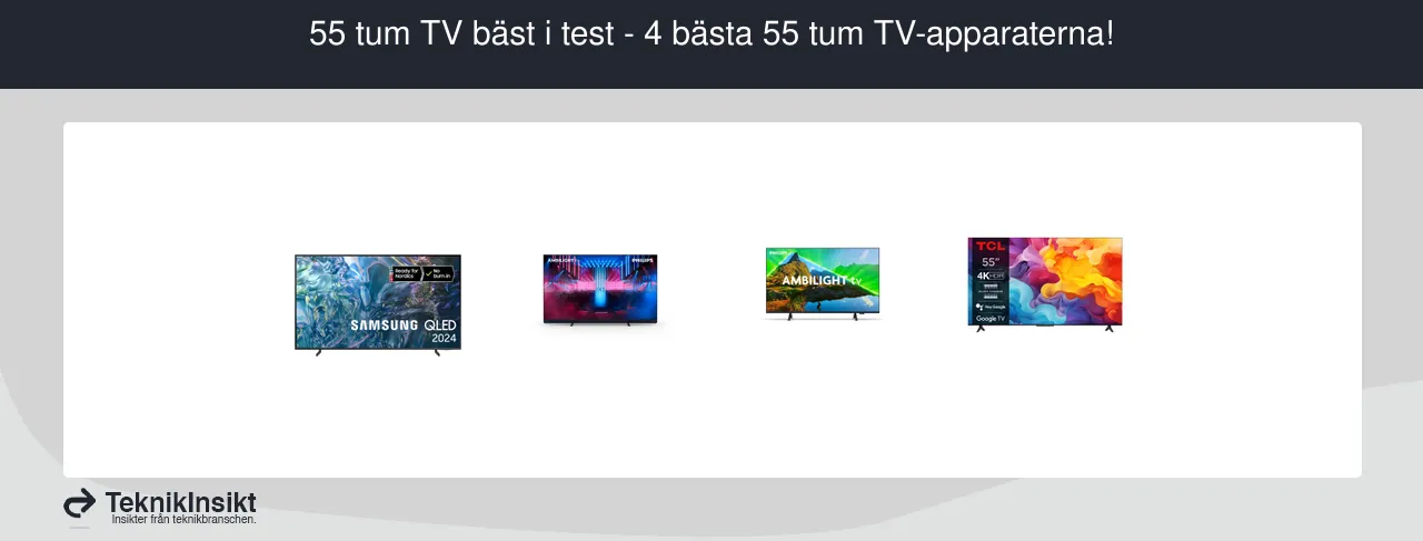 55 tum tv bäst i test