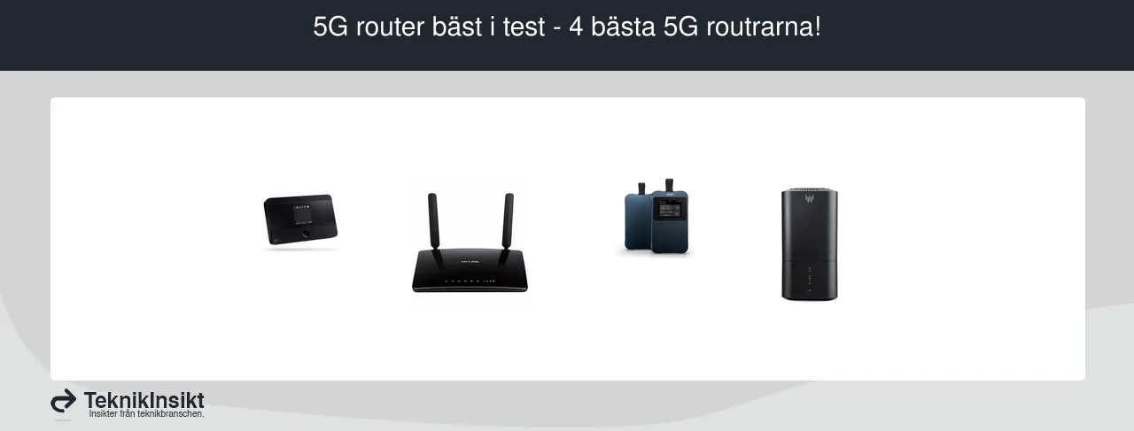 5g router bäst i test