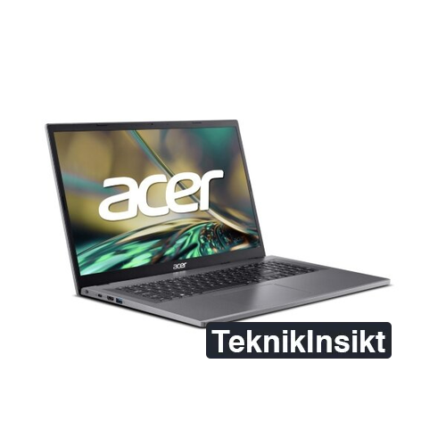 Acer Aspire 3 17 / 17.3" / FHD / IPS / i3-N305 / 8GB / 512GB / Win 11 (Fyndvara - Klass 1)