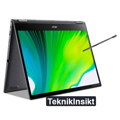 Acer Spin 5 / 13.5" / 2256x1504 / IPS / Touch / i7-1165G7 / 16GB / 1TB / Win 10 (Fyndvara - Klass 3)