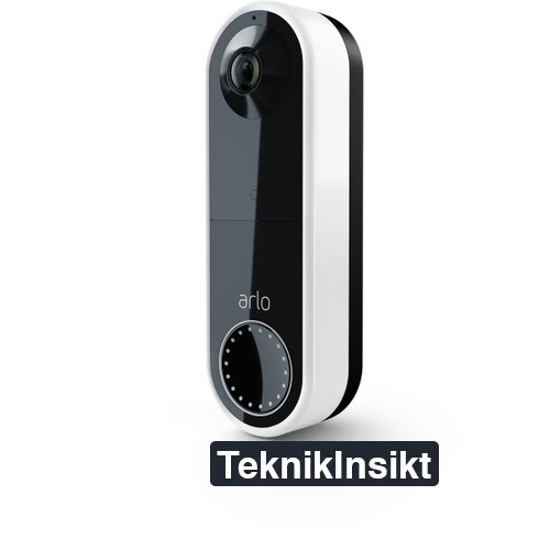 Arlo Essential Wire-free Video Doorbell Vit (Fyndvara - Klass 1)