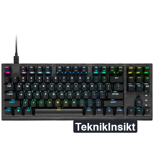 Corsair K60 Pro RGB TKL Mechanical Keyboard (Fyndvara - Klass 1)