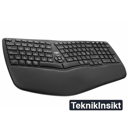 iiglo ERGO Trådlöst Ergonomiskt Tangentbord