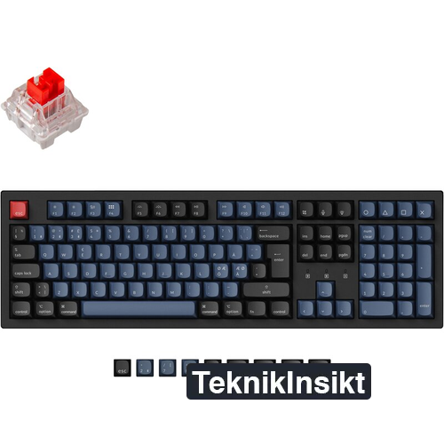 Keychron K10 Pro QMK/VIA RGB Hot Swap K Pro Red