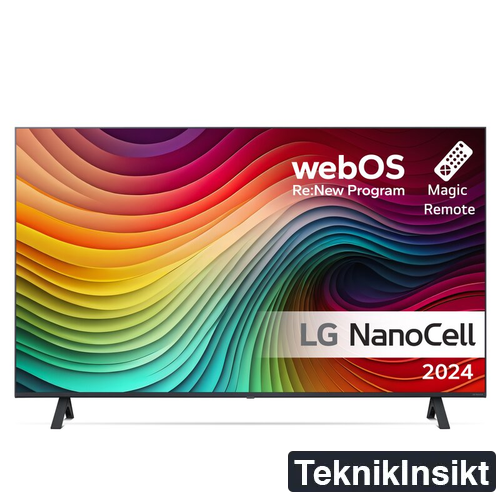 LG 43" 43NANO81T6A / 4K / NanoCell / 60 Hz / webOS 24