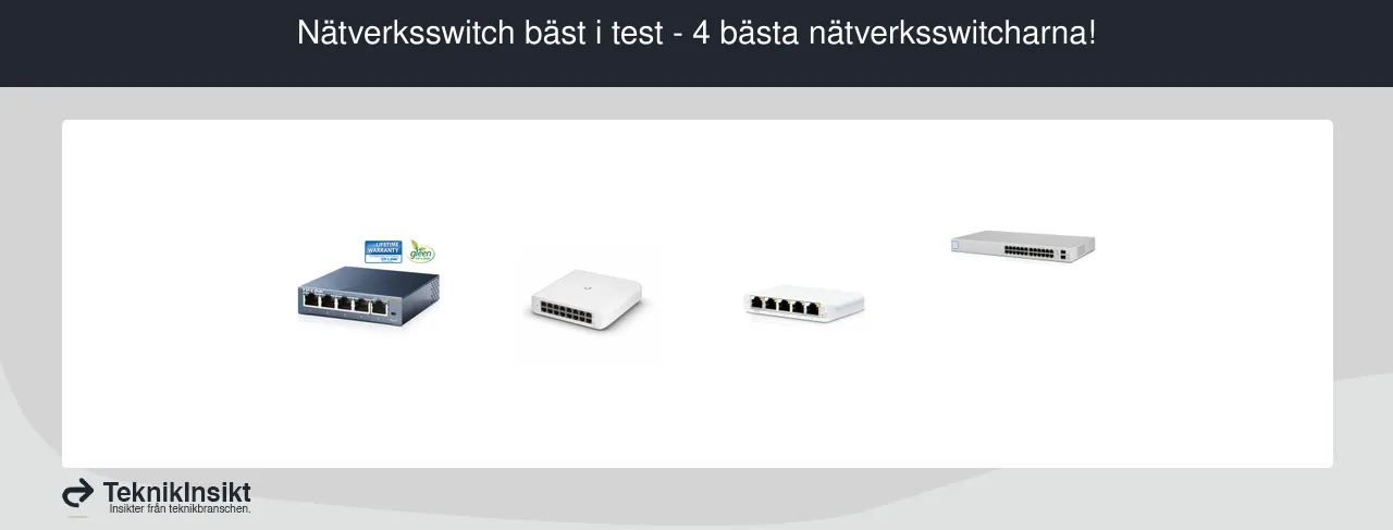 Nätverksswitch bäst i test