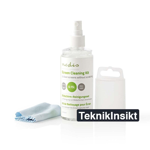 Nedis - Rengöringsspray för Skärm, TV, Tablet, Smartphone - 150ml