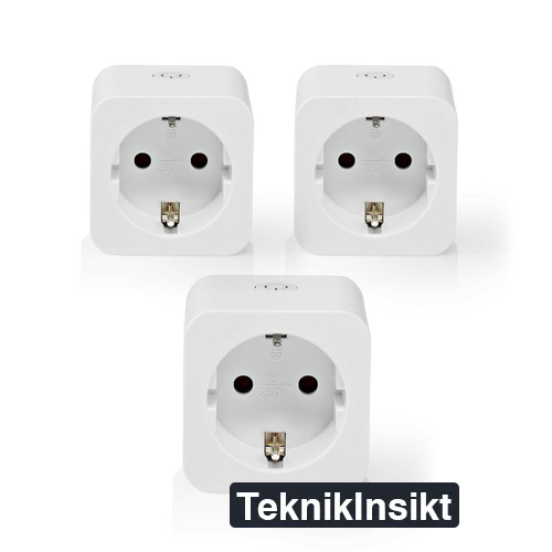 Nedis SmartLife Smart Plug WIFIP121FWT3