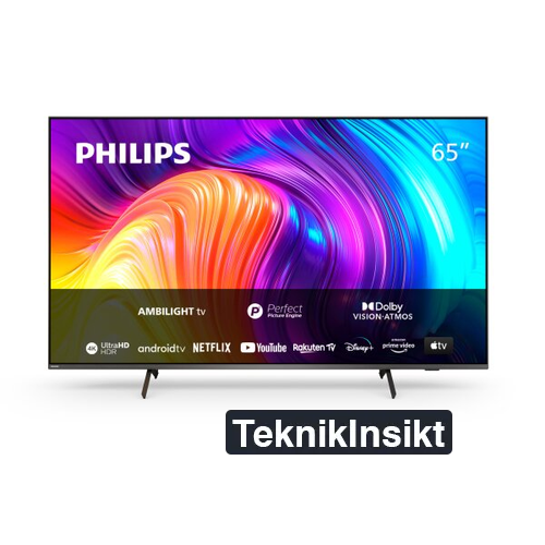 Philips 65" 65PUS8517/12 / 4K / LED / 60 Hz / Ambilight (Fyndvara - Klass 1)