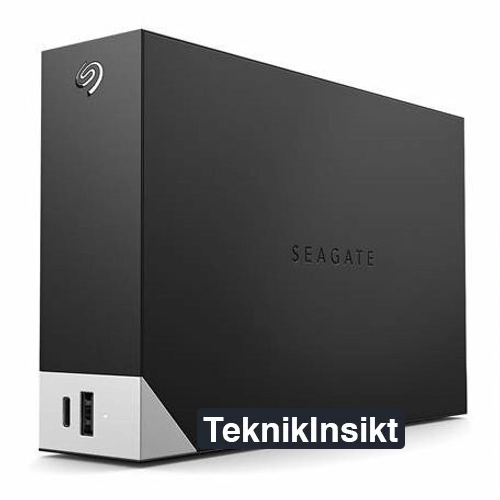 Seagate One Touch Desktop med hubb - 16TB