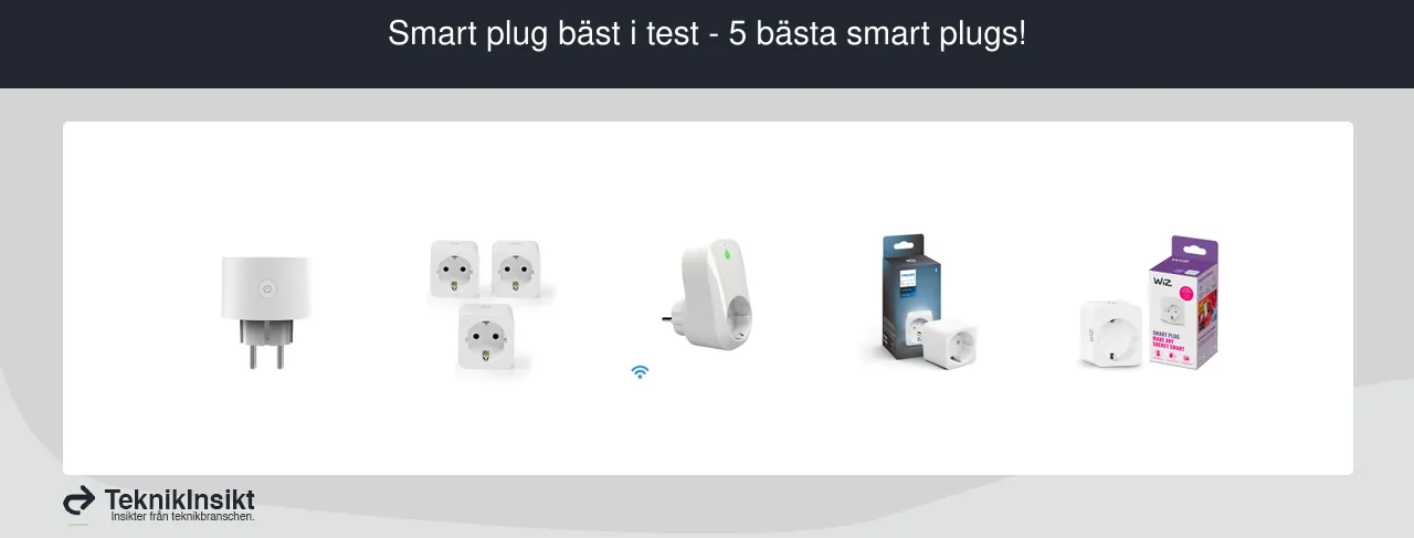 Smart plug bäst i test